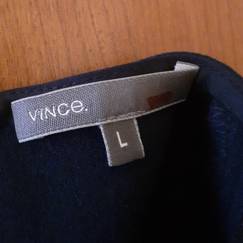 Vince Stretch Crepe Sheath Dress - Picture 2 of 15